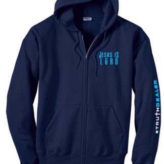 Jesus Is Lord Ultimate Cotton® 90/10 Full-Zip Hood