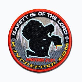 Christian patch moreale velcro biker patch