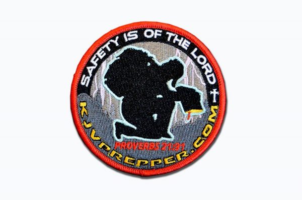 Christian patch moreale velcro biker patch
