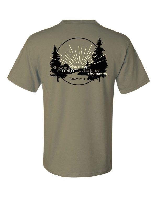 Christian store tactical green hiking shirt