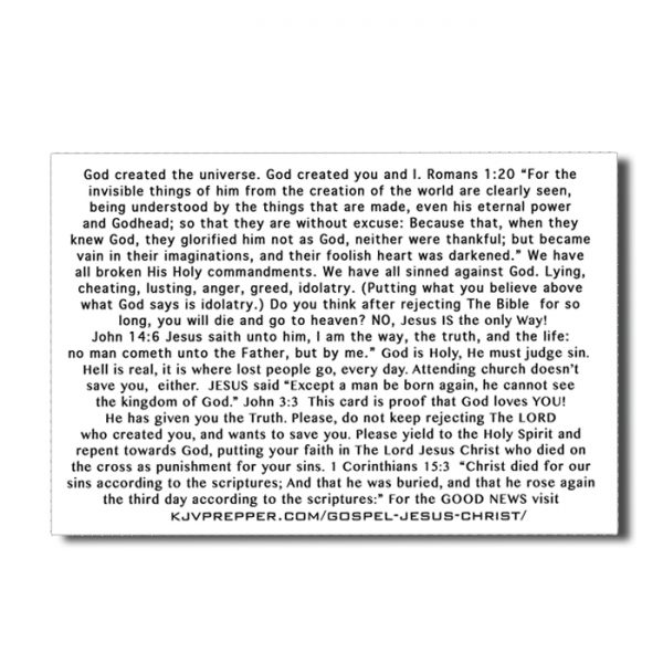 gospel tracts
