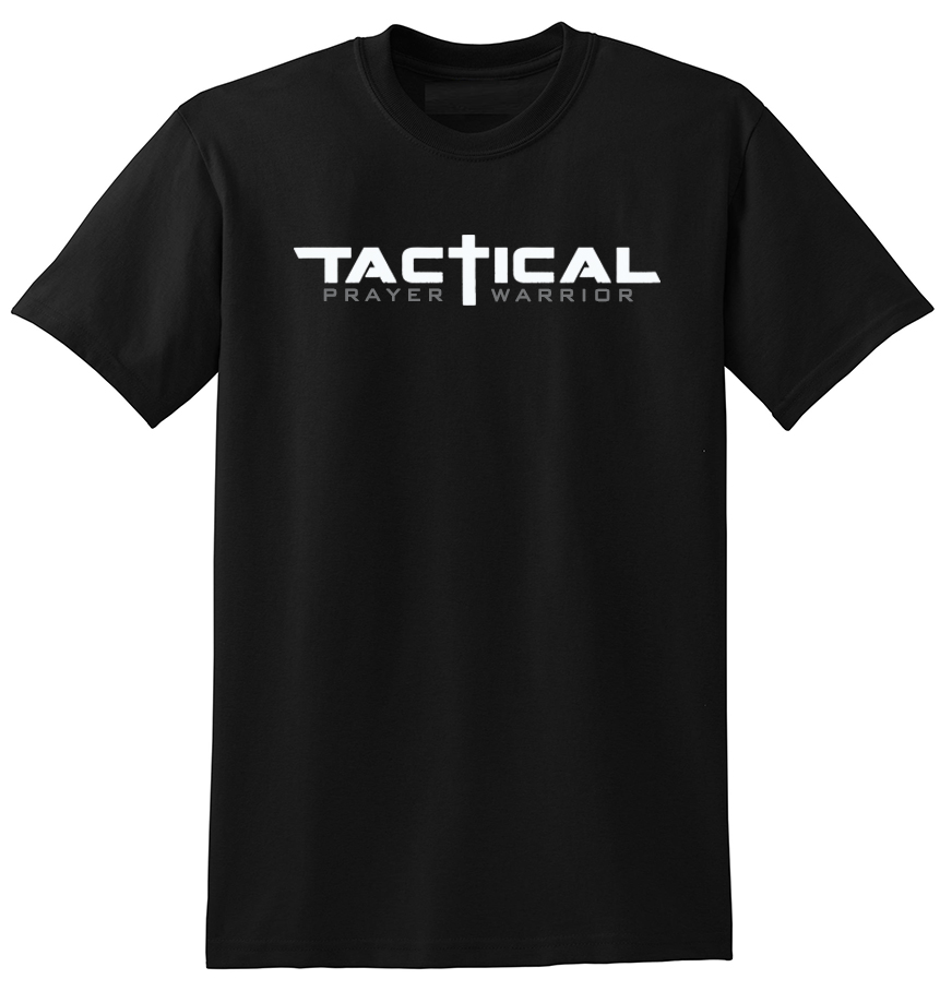 TACTICAL Prayer Warrior 2 Corinthians 10:4 - Christian T-Shirt