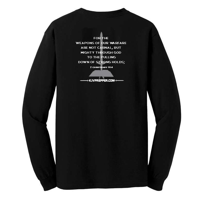 Tactical Prayer Warrior 2 Corinthians 10:4 Long Sleeve shirt - Long Sleeve